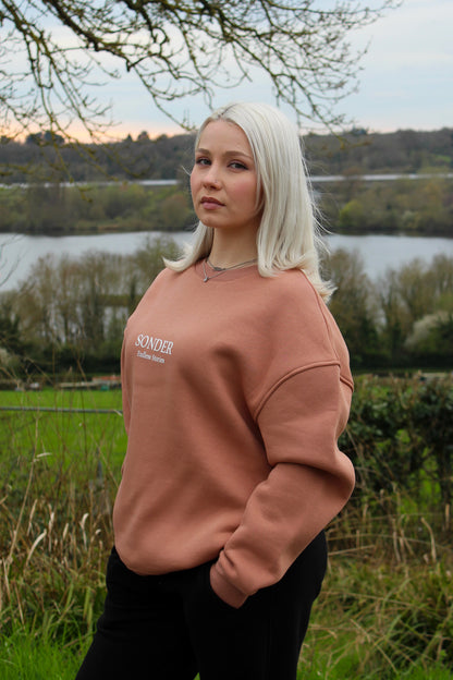 Sonder Signature Series sweatshirt - full tracksuit copper