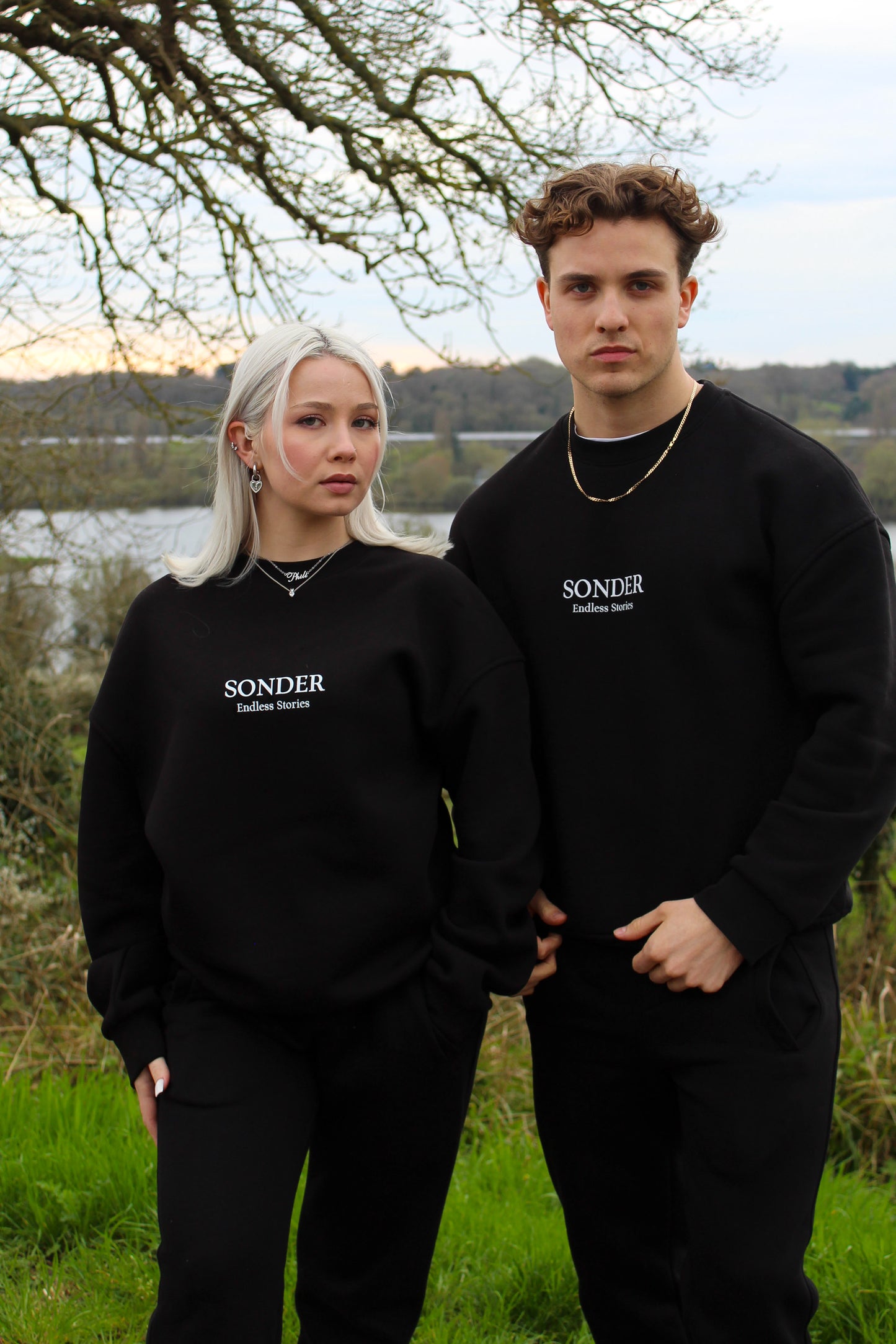 Sonder Signature Series Sweatpants - full tracksuit black