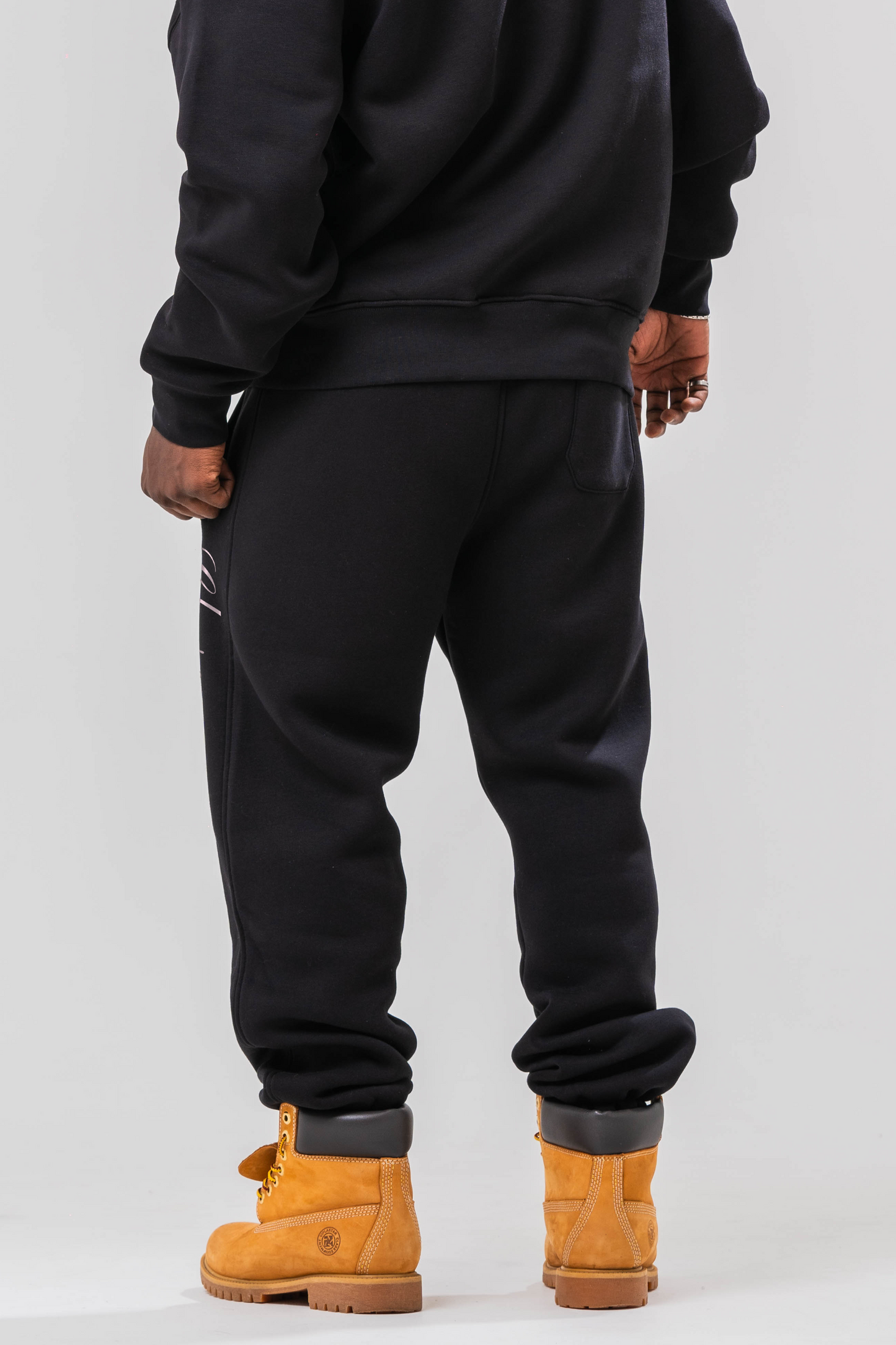 Sonder Studios Joggers Hoodie full black tracksuit, back image