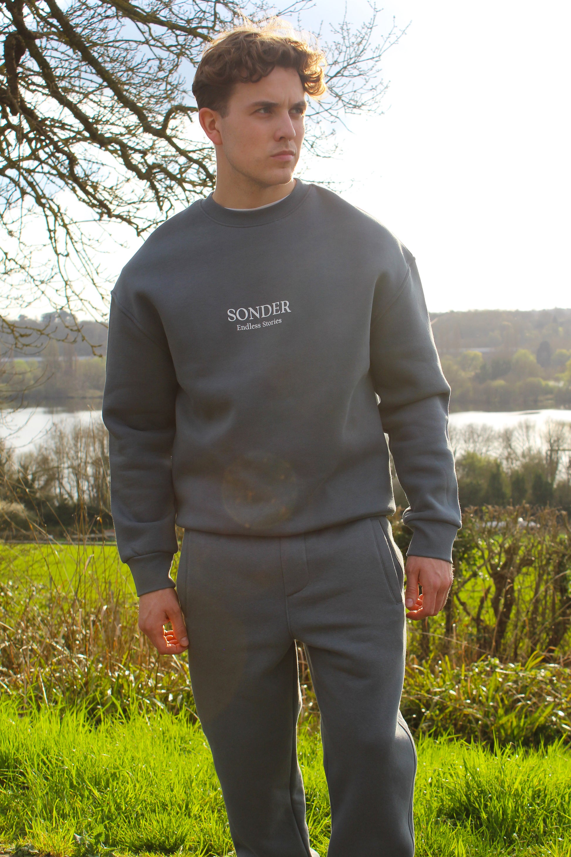 Sonder Signature Series Sweatpants - full tracksuit Shadow Grey