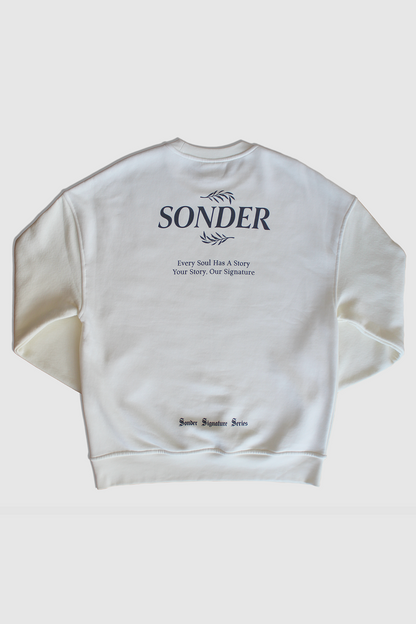 Signature Series Sweatshirt - Cream