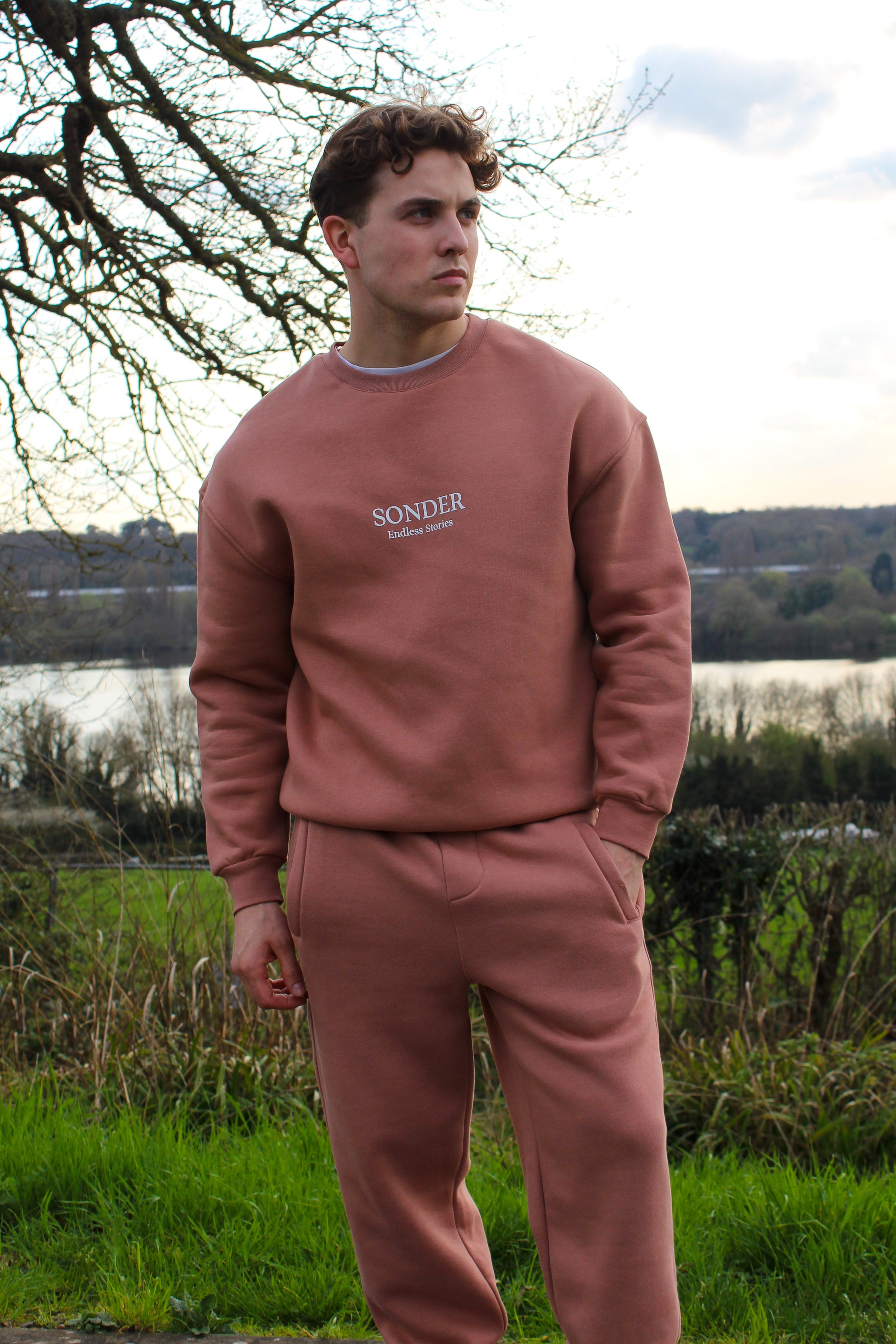 Sonder Signature Series Sweatpants - full tracksuit Shadow copper