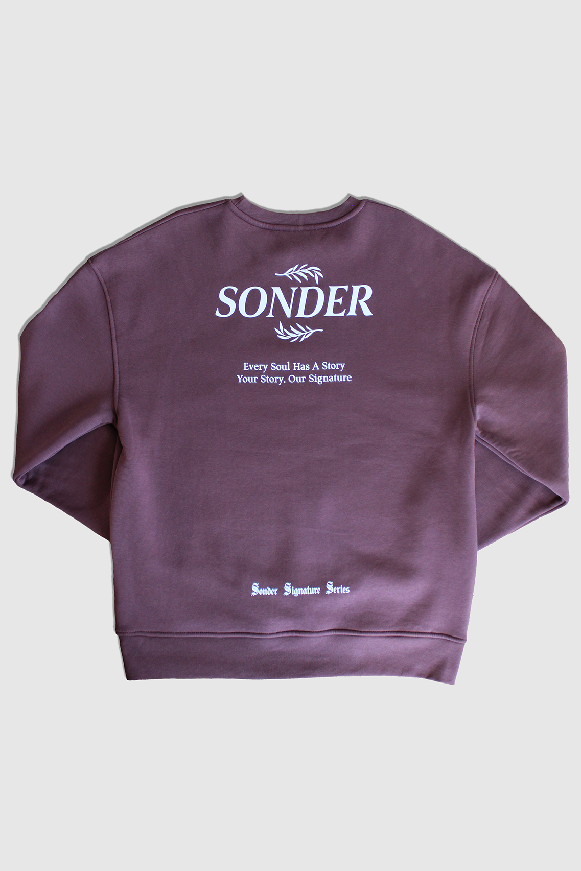 Signature Series Sweatshirt - Plum